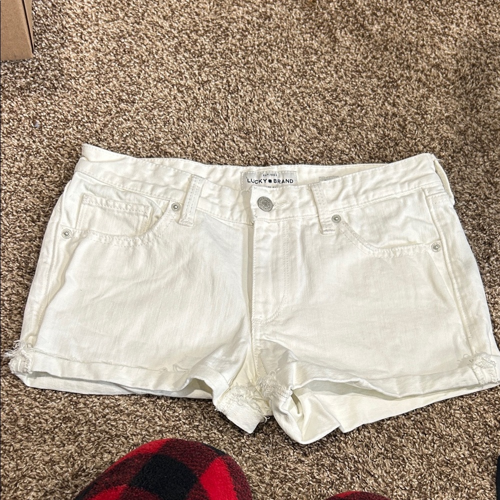 Lucky Brand Low Rise Jean Shorts